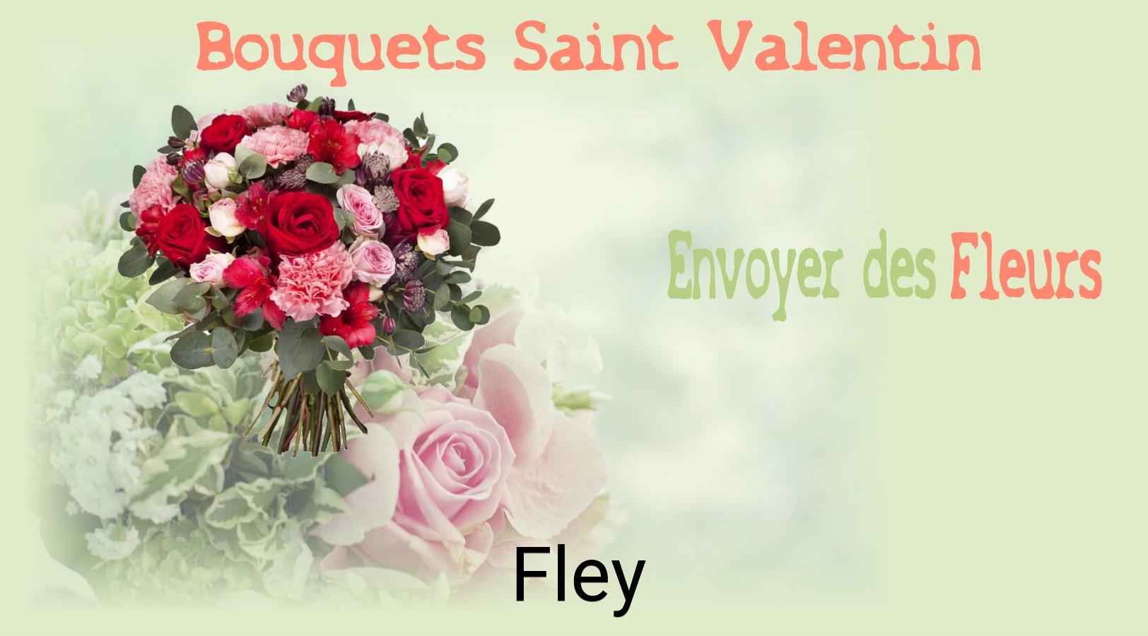 Roses de Saint-Valentin livrées à Fley